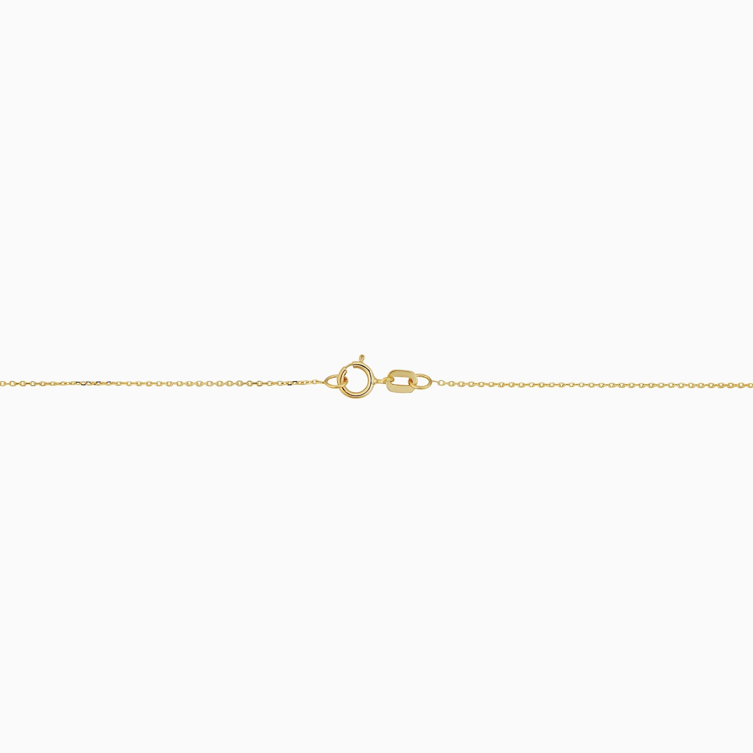 10K Gold Olive Branch Necklace