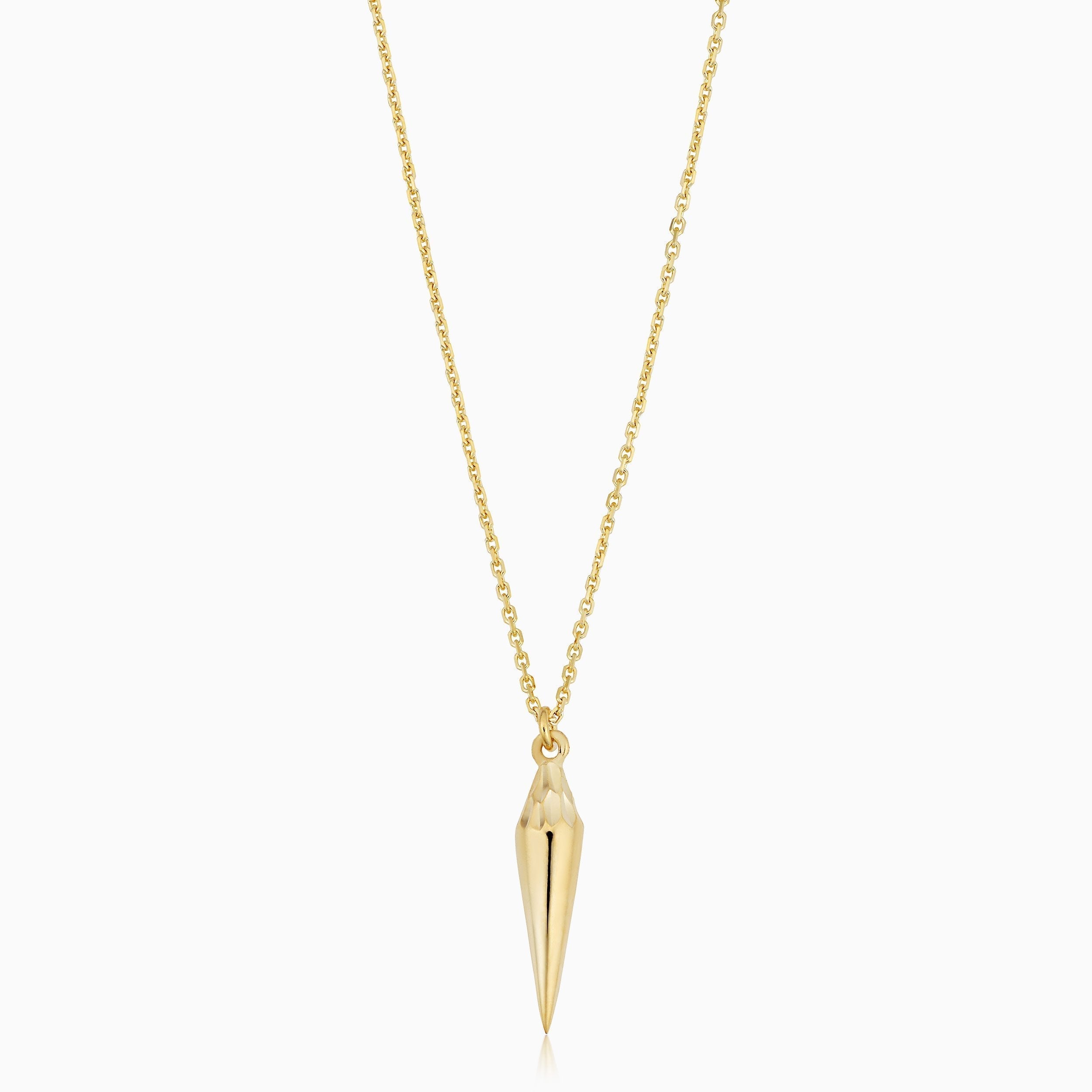 10K Gold Enchanted Pendant