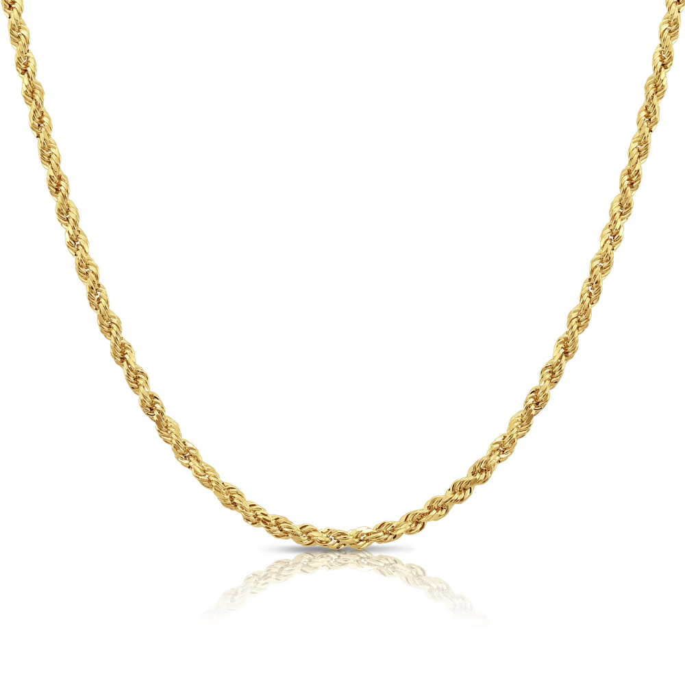 14K Gold Classic Rope Chain