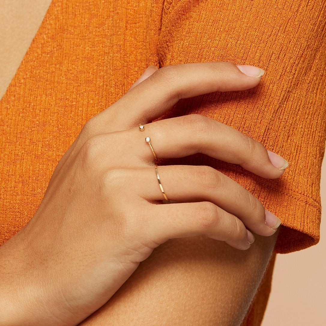 14K Gold Classic Slim Band Ring