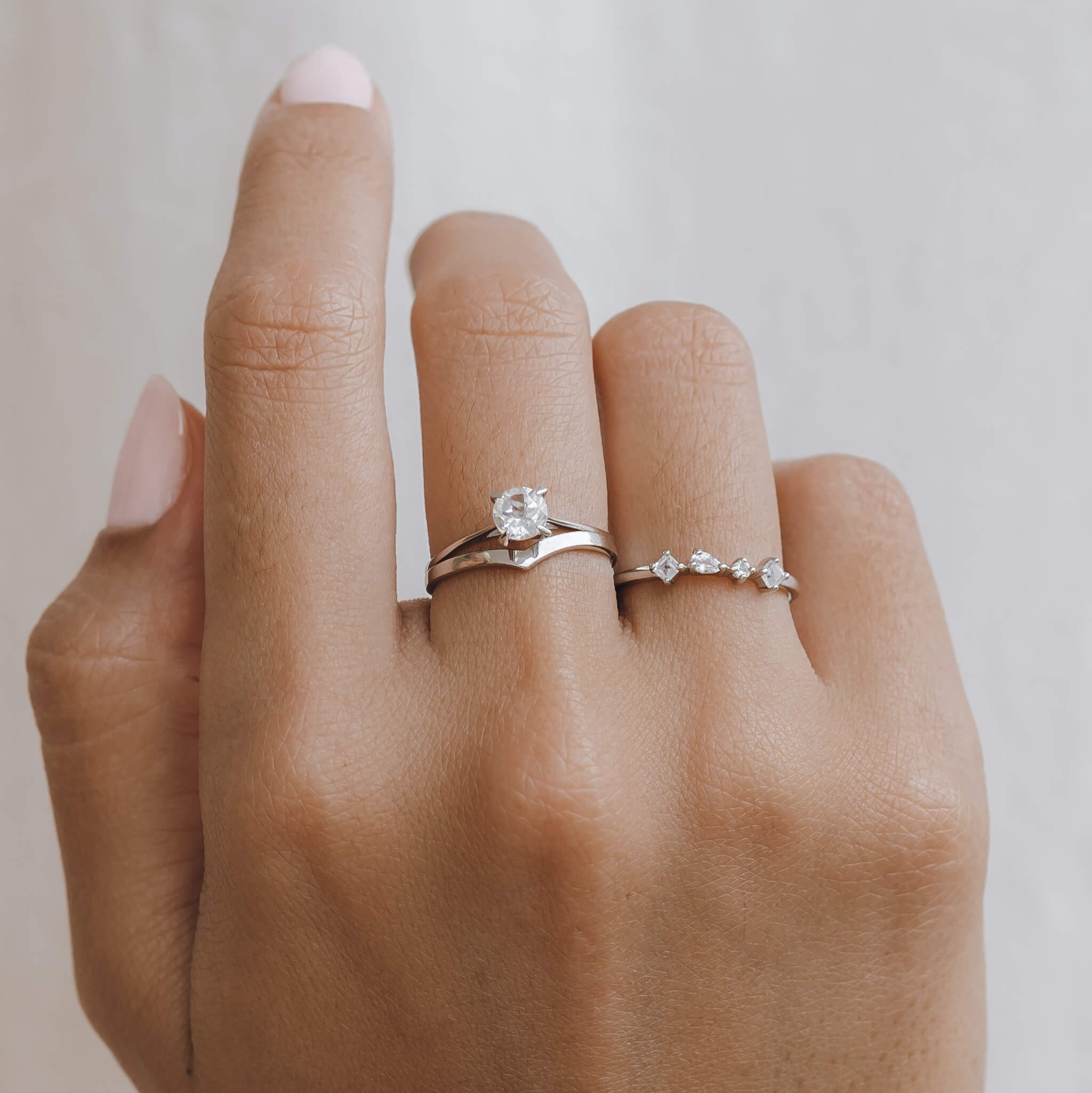 Angular Stackable Ring