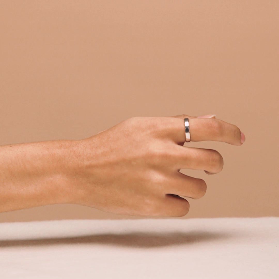 Relaxed Fit Stack Ring