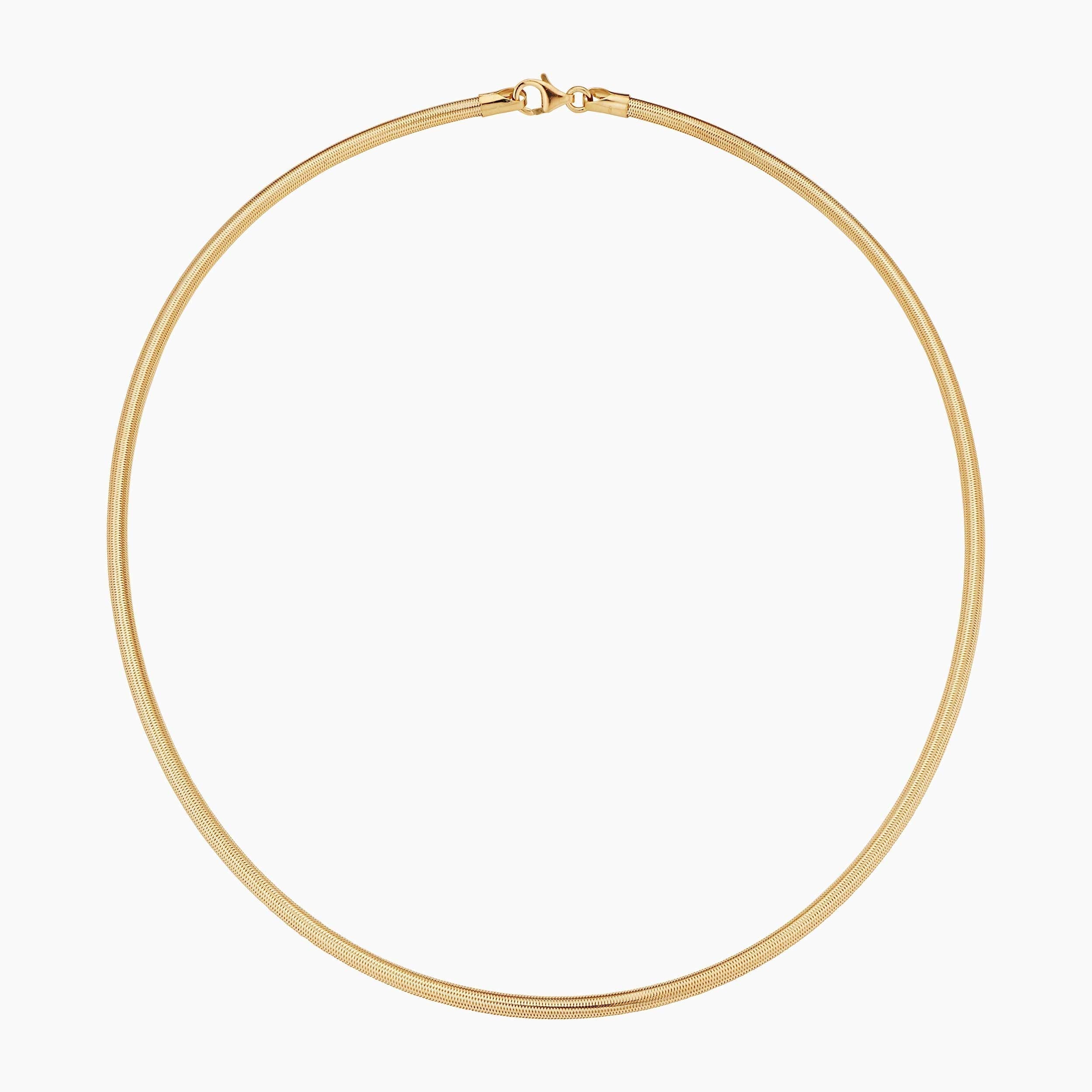 10K Gold Luminous Mesh Necklace