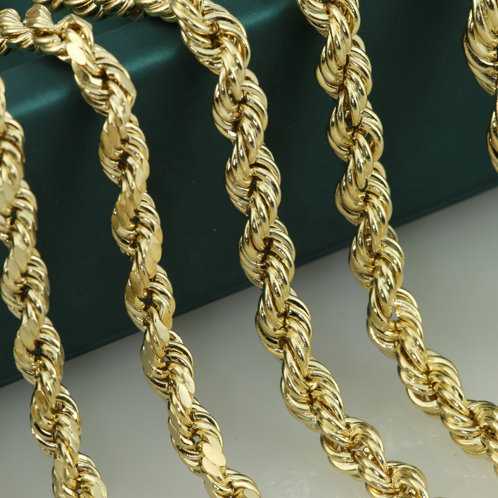 14K Gold Classic Rope Chain