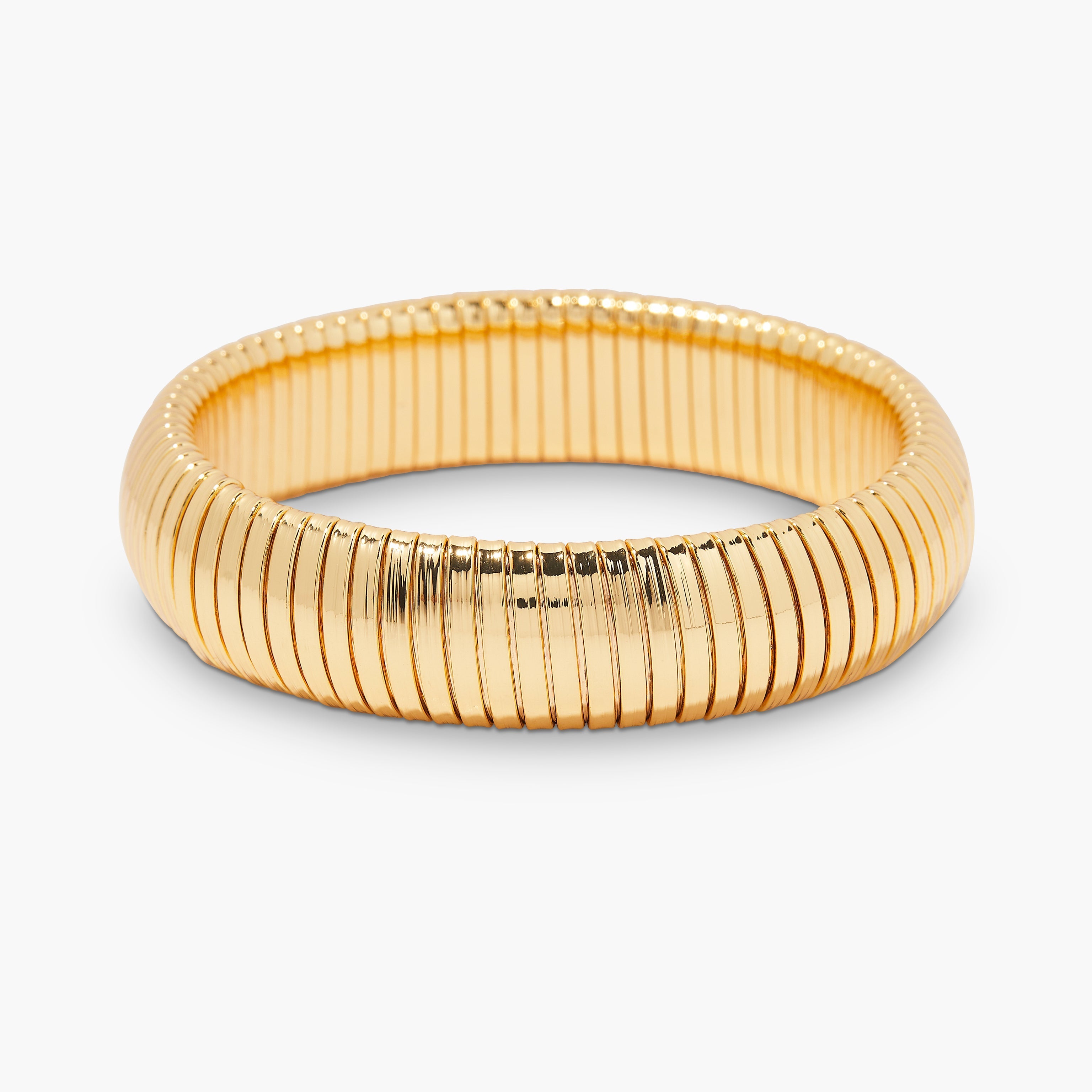 14K Gold Verona Statement Bracelet