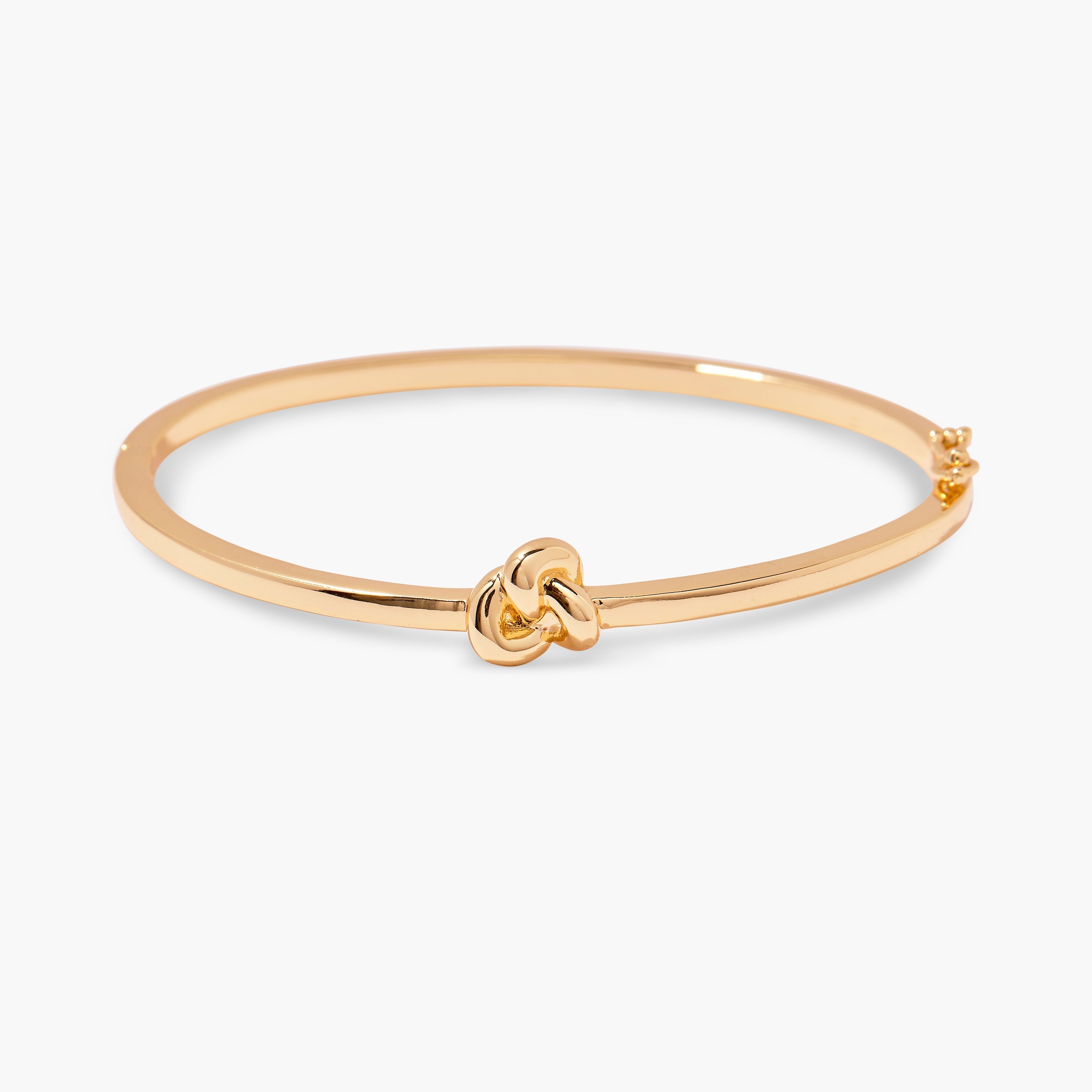 14K Gold Everly Knot Bangle