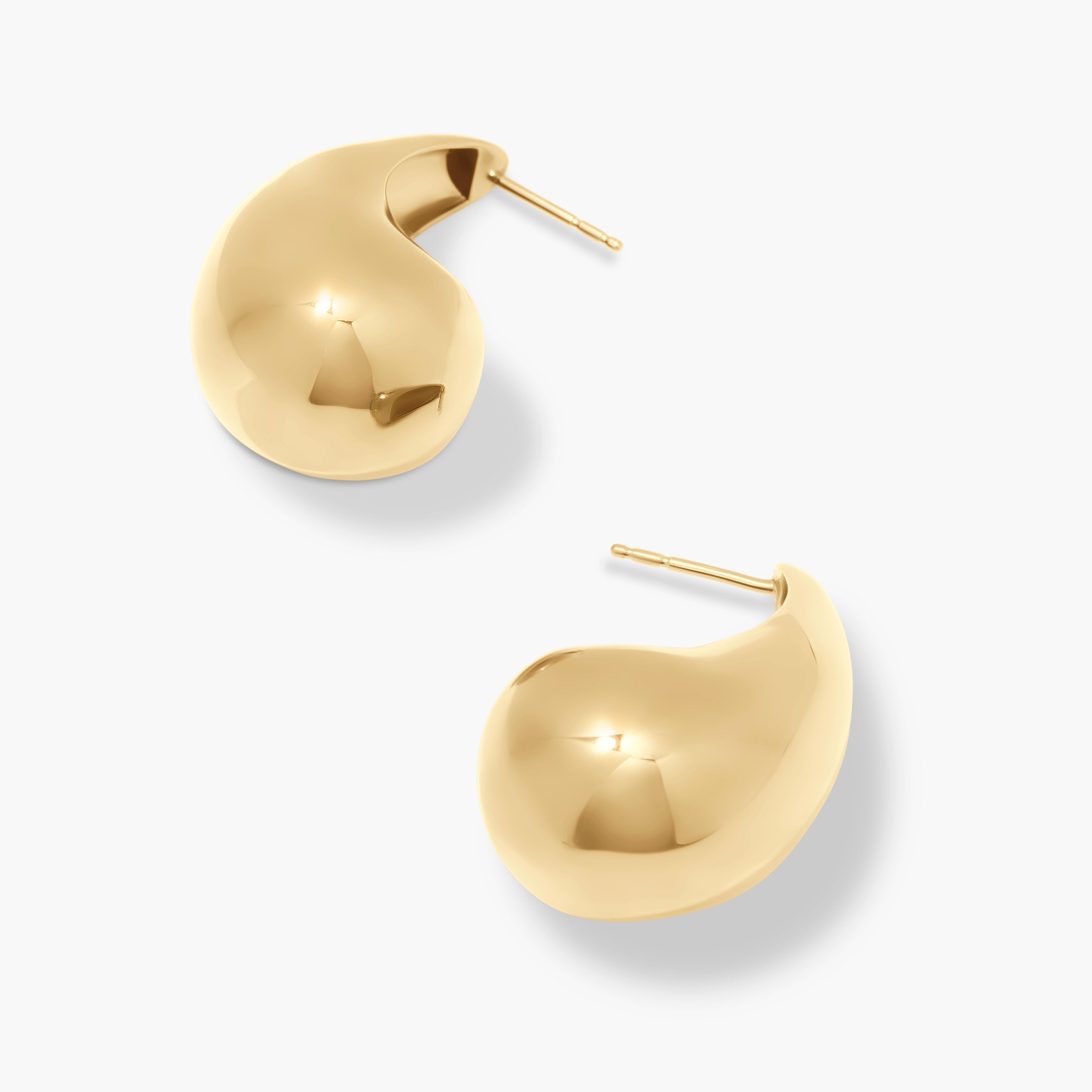 14K Gold Solara Statement Earrings