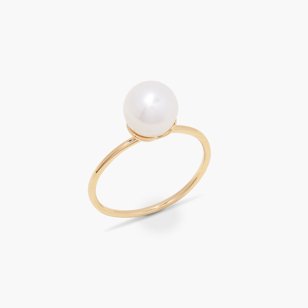 14K Gold Luna Pearl Ring