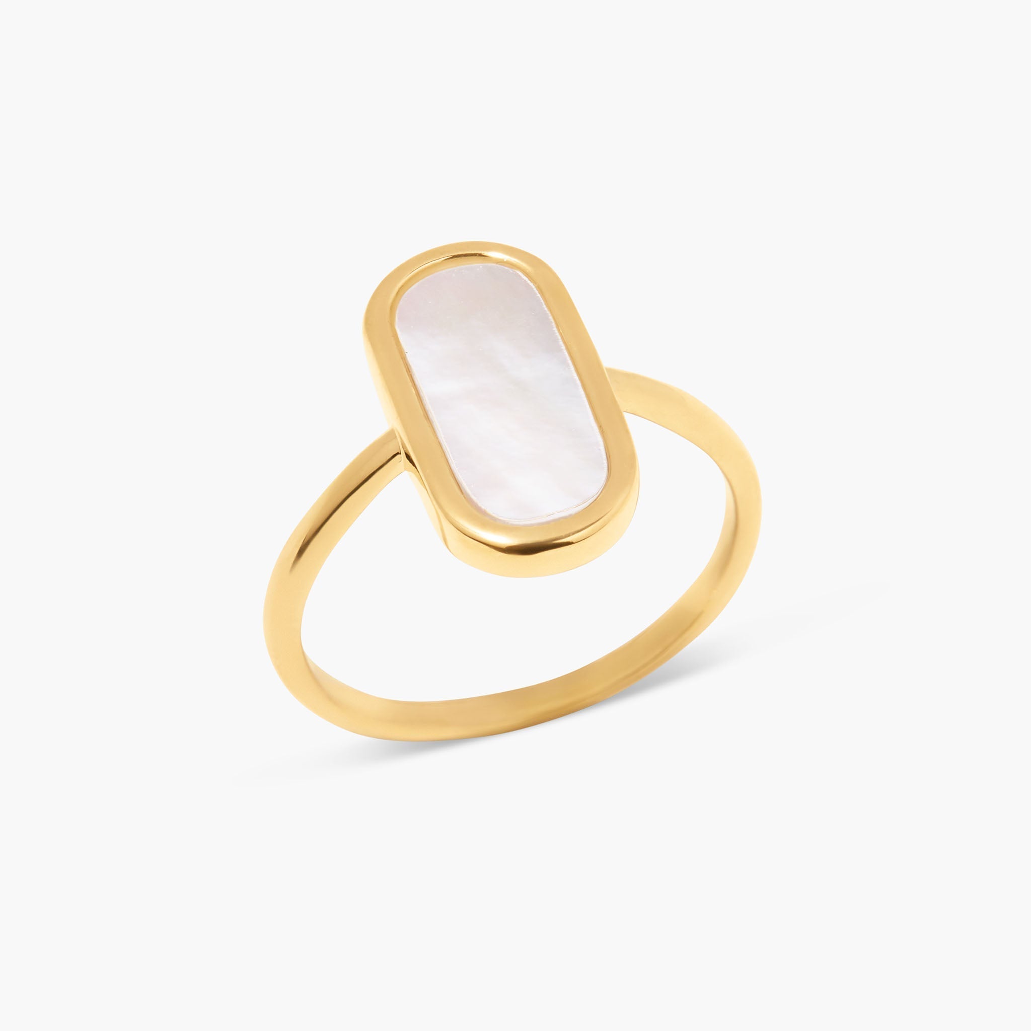 14K Gold Serene Pearl Ring
