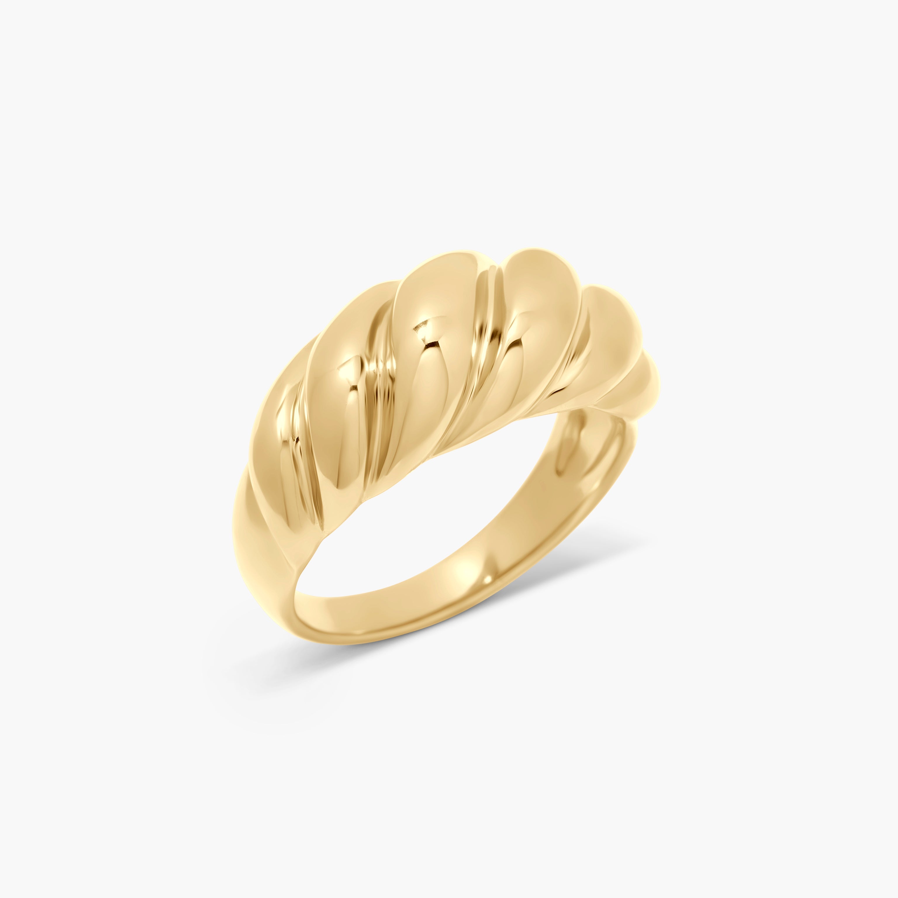 14K Gold Aurea Dome Ring