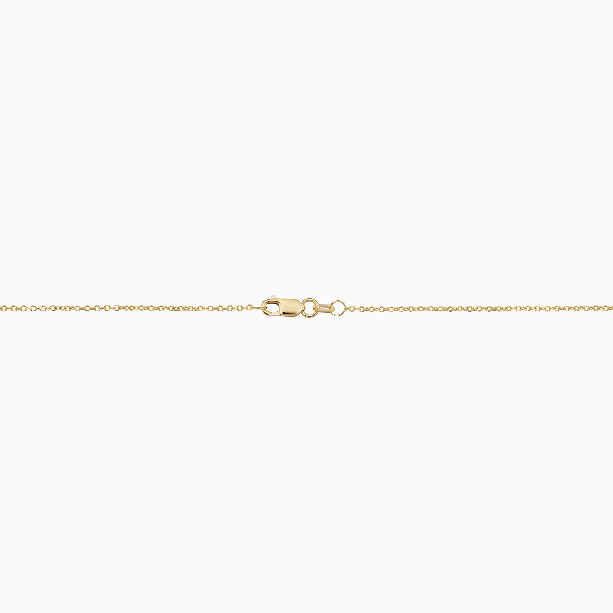 10K Gold 3D Starfish Necklace