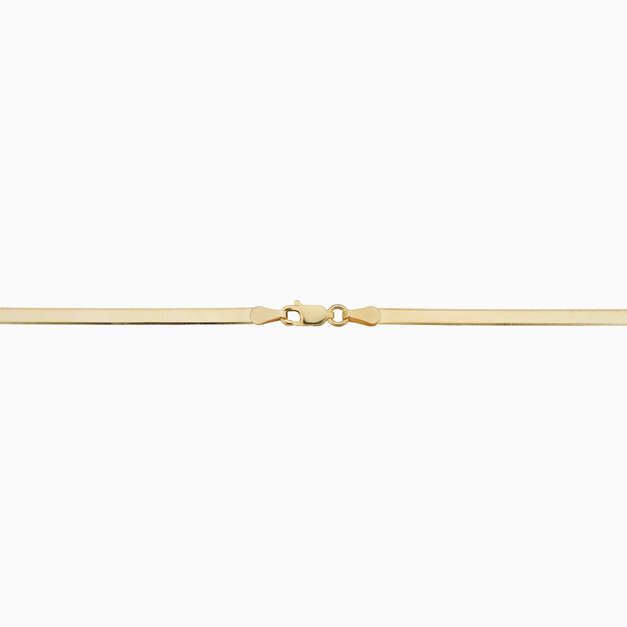 10K Gold Regal Herringbone Collar