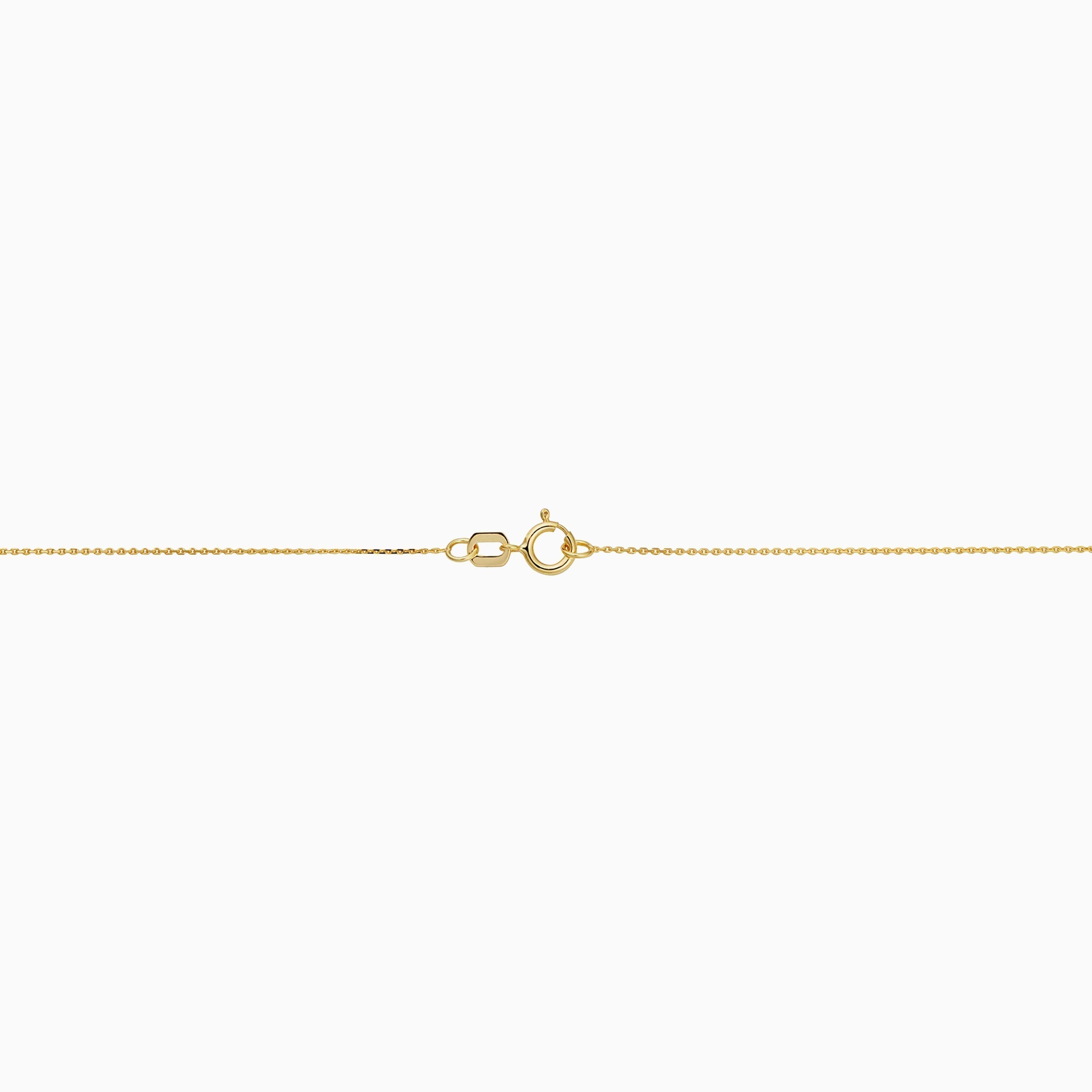 10K Gold Puffed Heart Pendant Necklace