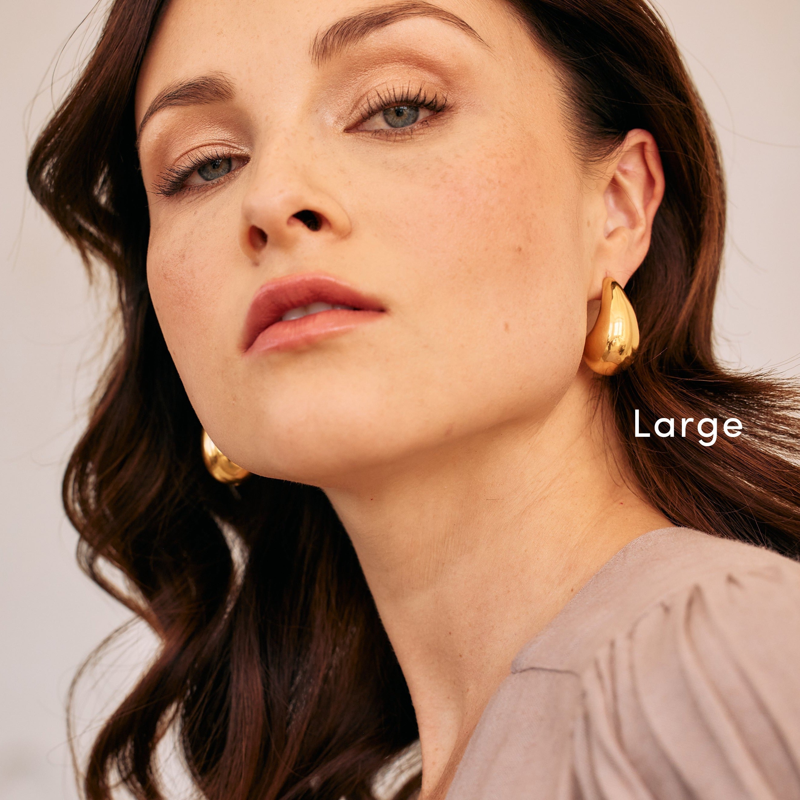 14K Gold Solara Statement Earrings