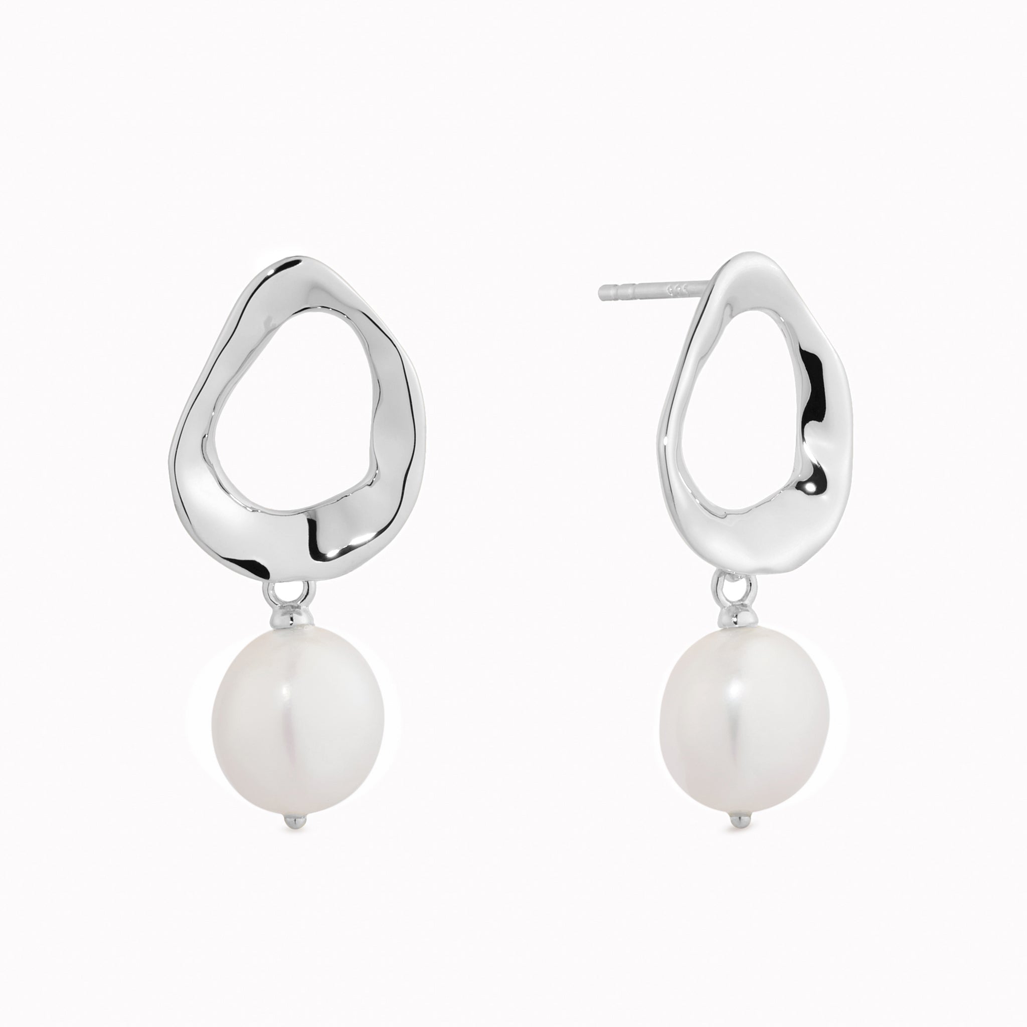 Baroque Pearl Drop Earrings