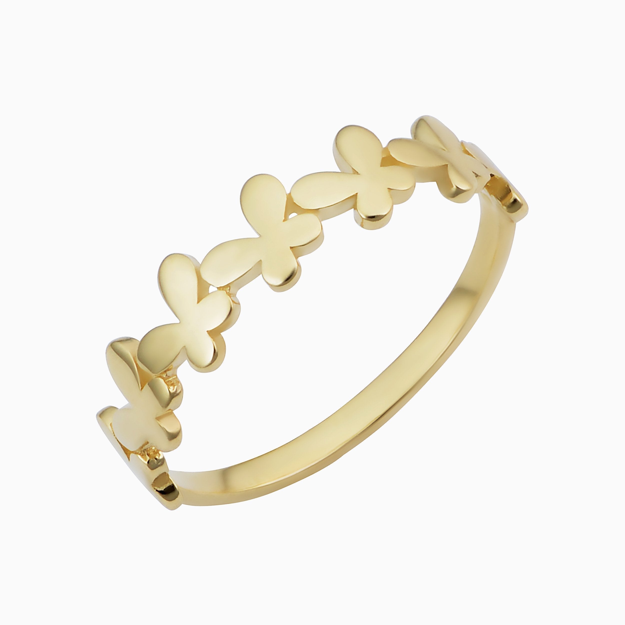 10K Gold La Farfalla Butterfly Ring