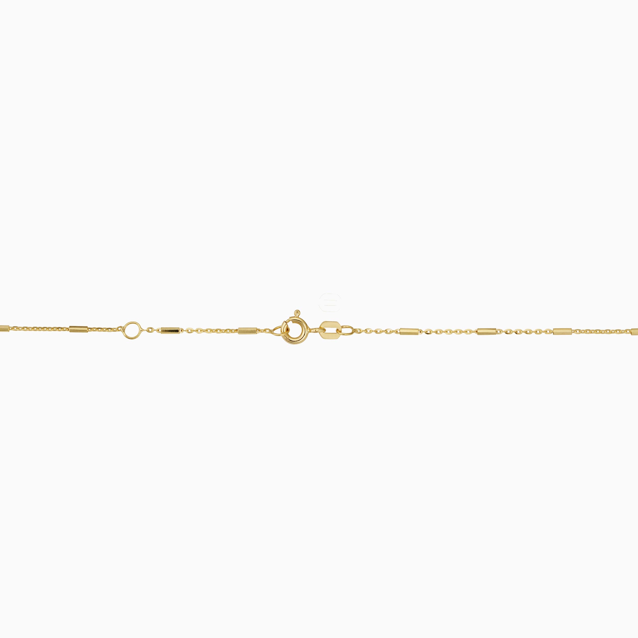 10K Gold Vicenza Rolo Tube Bracelet