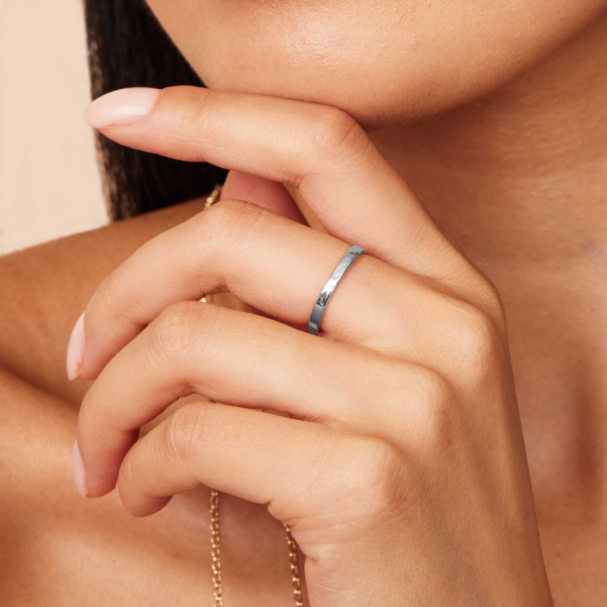 10K Gold Forever Wedding Band – Always & Always