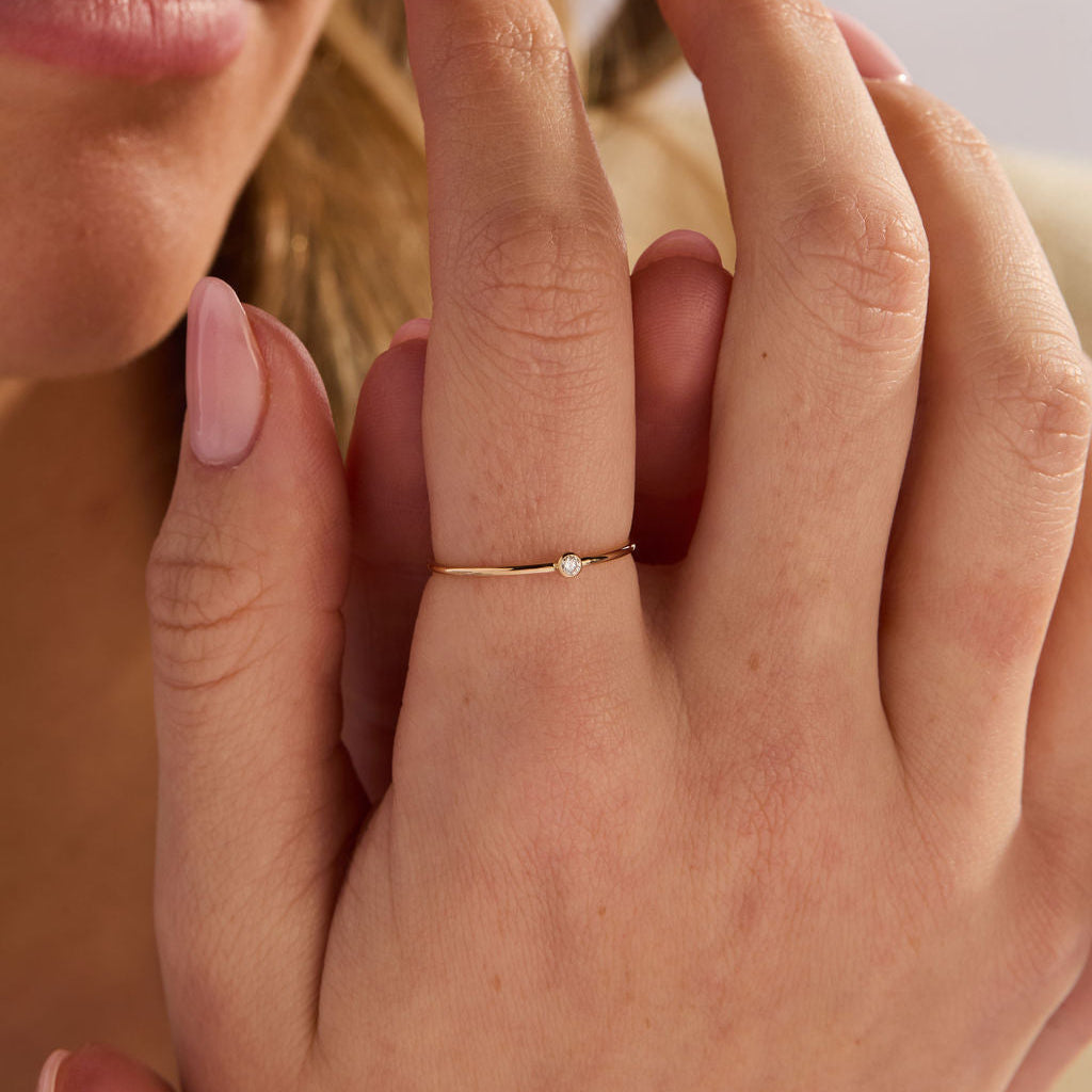 14K Gold Aurelia Diamond Ring