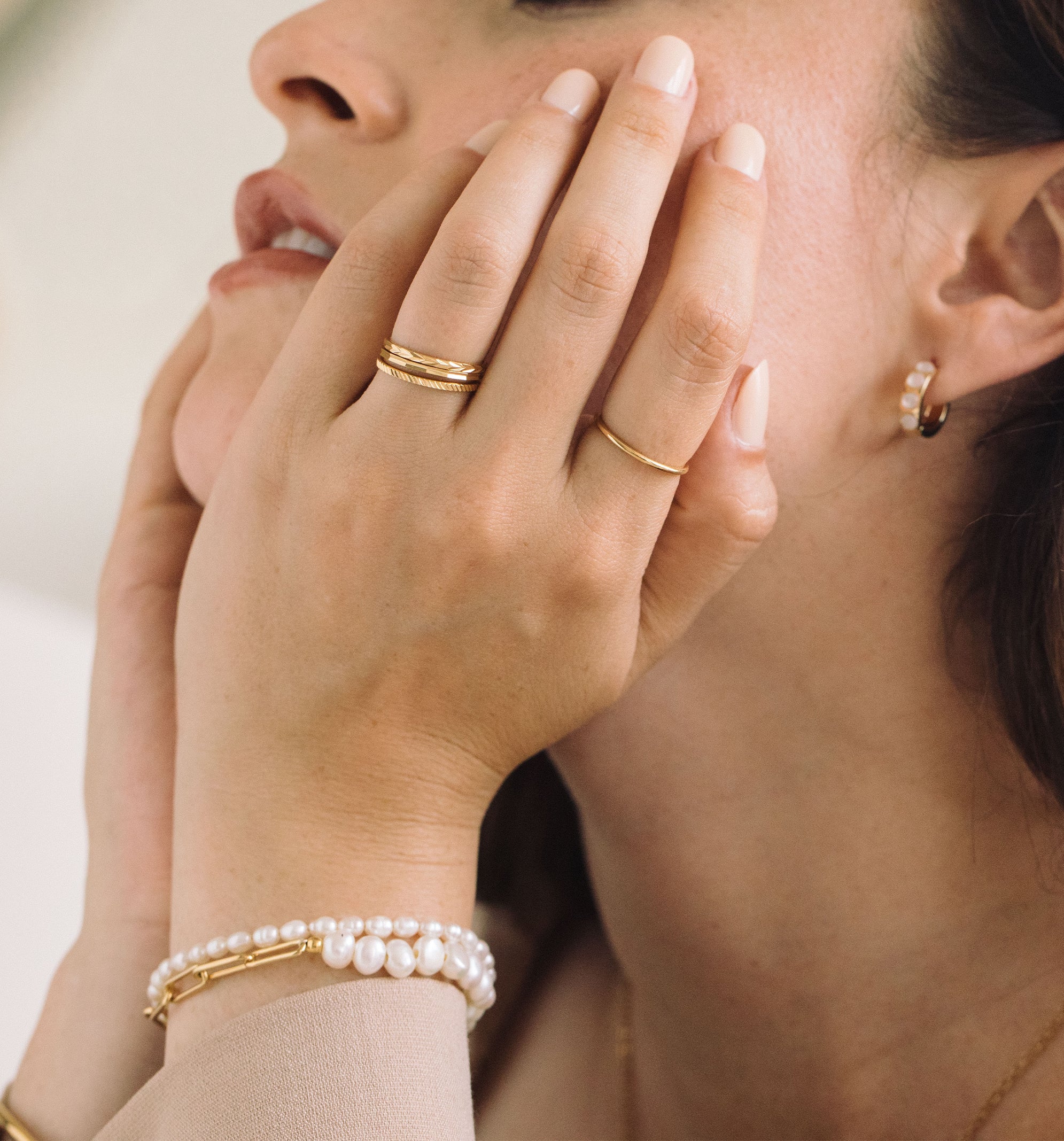 14K Gold Lisse Fine Band Ring