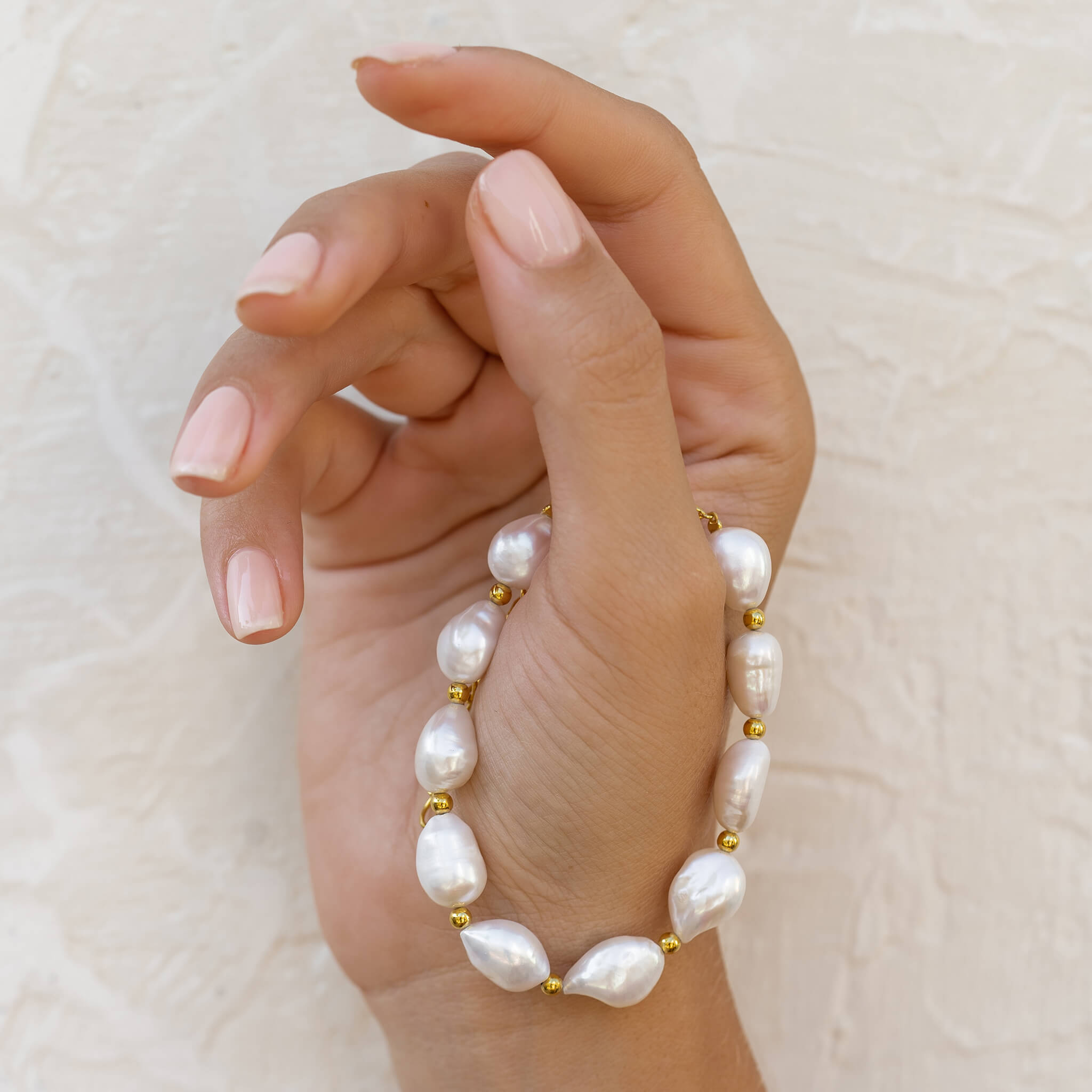 Ingrid Baroque Pearl Bracelet