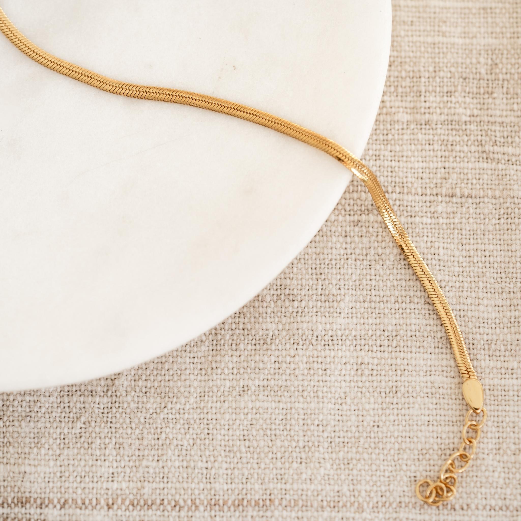 14K Gold 2.3mm Deluxe Snake Bracelet