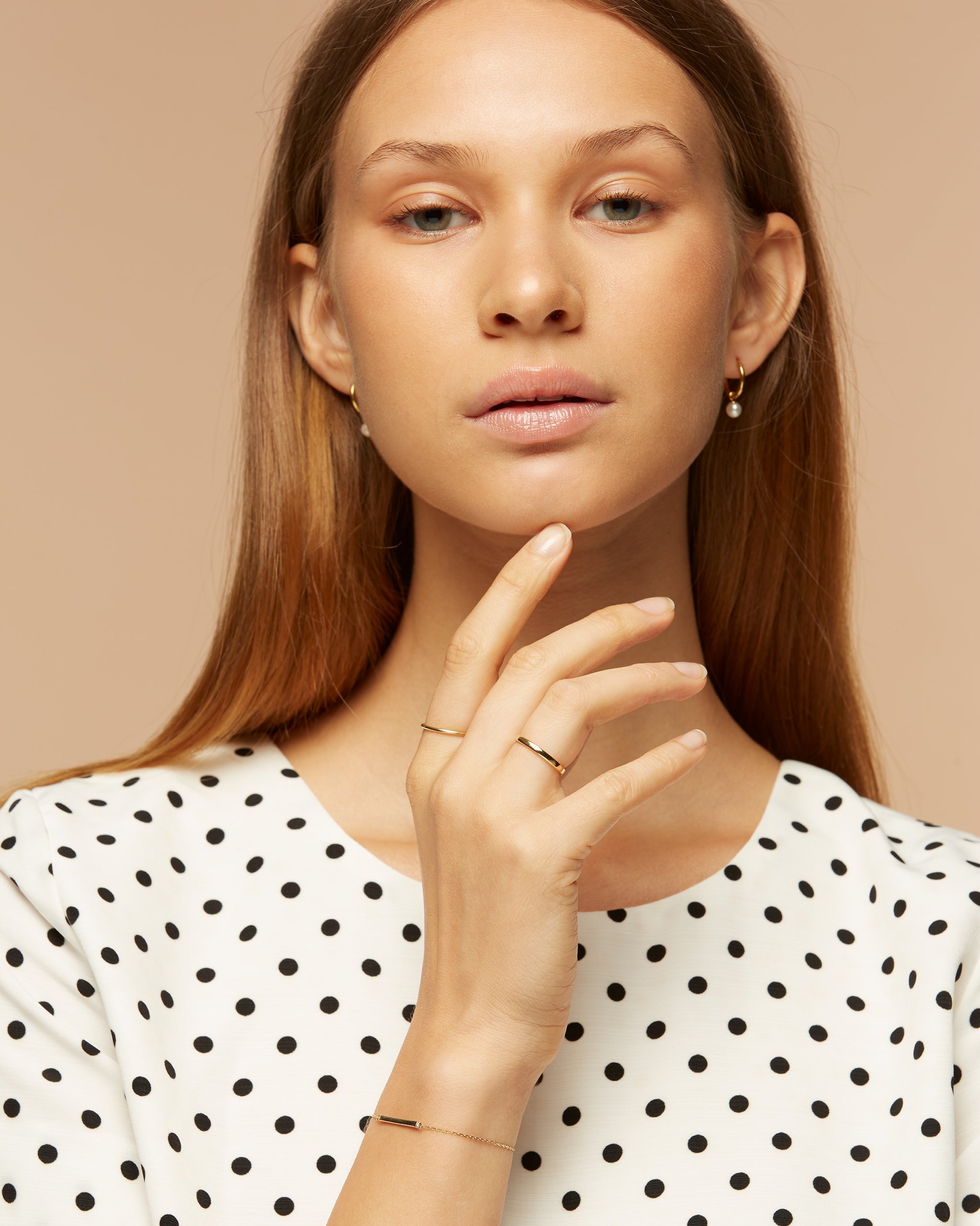 Everyday Luxury Pearl Hoops