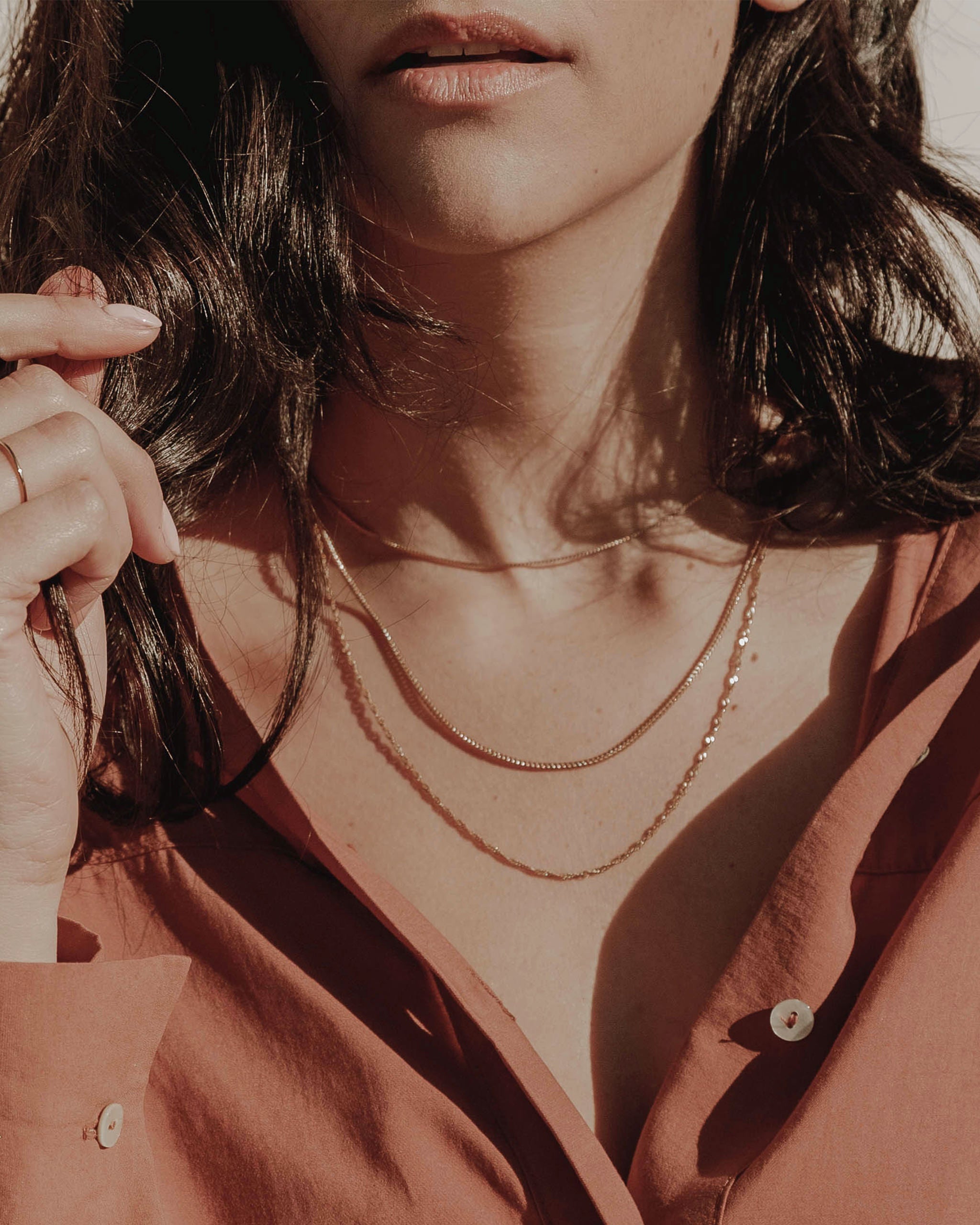 Twist Singapore Chain Necklace