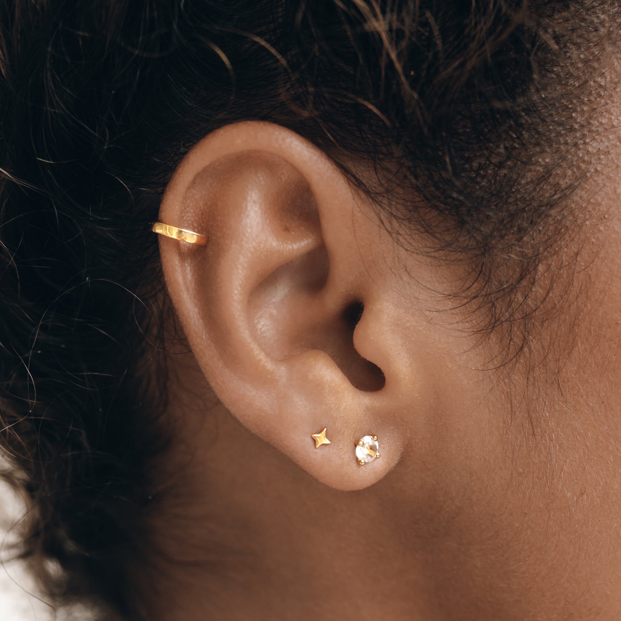 Mini Star Stud Earrings